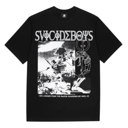 Suicideboys G59 ACHILLES BLACK T-SHIRT