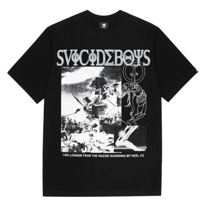 Suicideboys G59 ACHILLES BLACK T-SHIRT