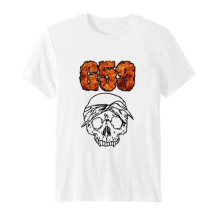 Suicideboys G59 Grey Five Nine Skull T-Shirt
