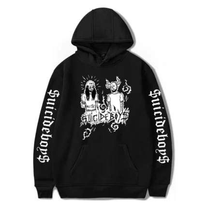 $uicideboy$ Long Sleeve Women Men Unisex Hoodie Black