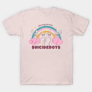 Suicideboys Skelton Vintage Rainbow T-Shirt