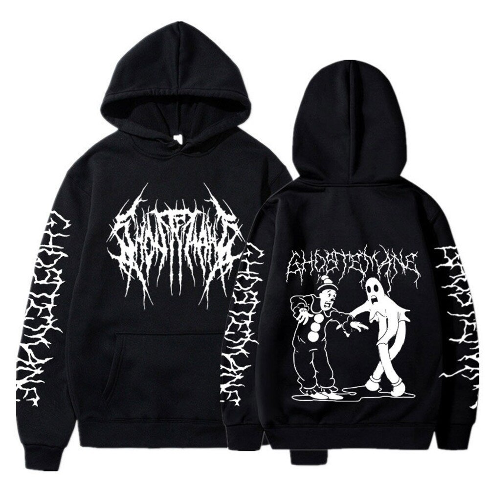 SuicideBoys Ghost x Clown Dancing Hoodie SuicideBoys Ghost x Clown Dancing Hoodie