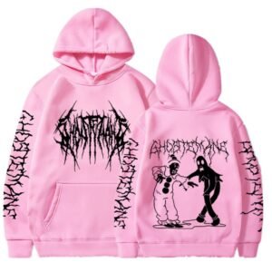 SuicideBoys Ghost x pink Hoodie