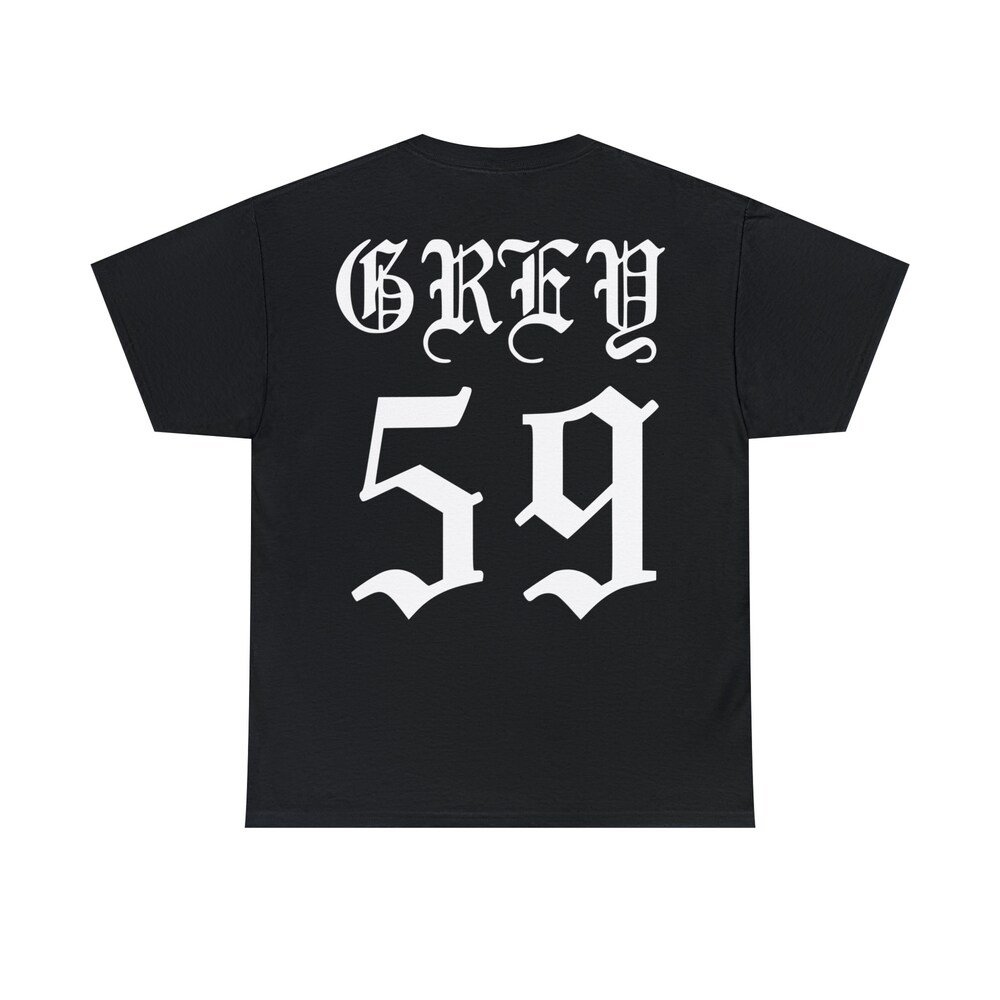 Grey Suicideboy 59 Logo T-Shirt Grey Suicideboy 59 Logo T-Shirt