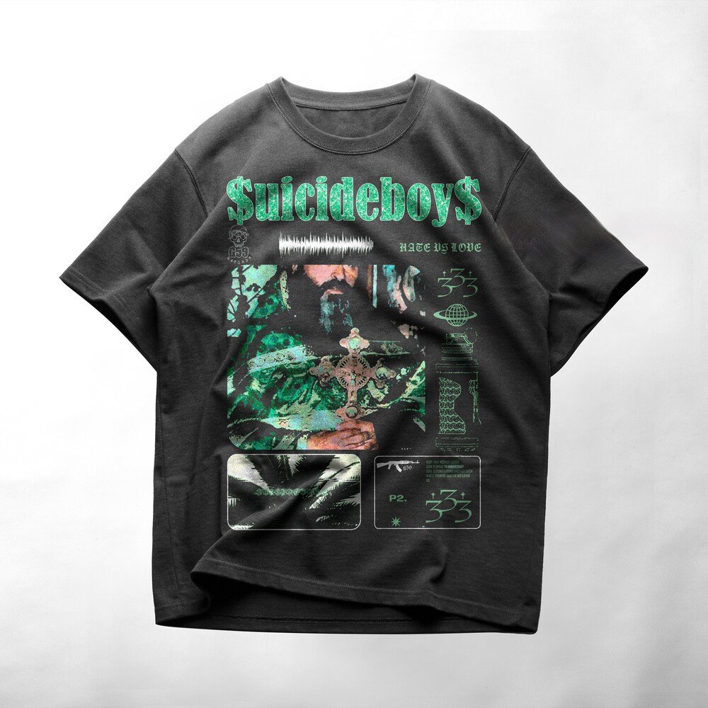 Suicide Boys Concert T-shirt Suicide Boys Concert T-shirt