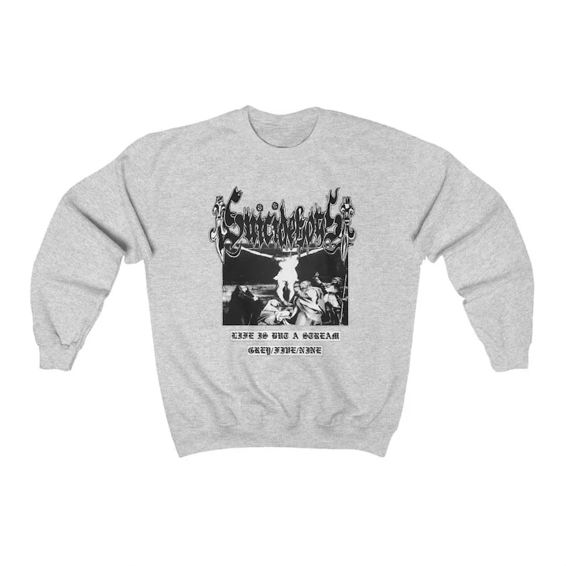 Suicide boys Sweatshirt Gray Suicide boys Sweatshirt Gray